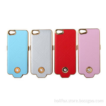 Power Bank Case for iPhone 5 and 5S External Battery Charger Case with CE, RoHS and FCC Marks
